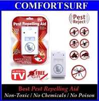 Electronic Ultrasonic Wave Plus Digital Pest Repelling Aid -Built in Night LED Light